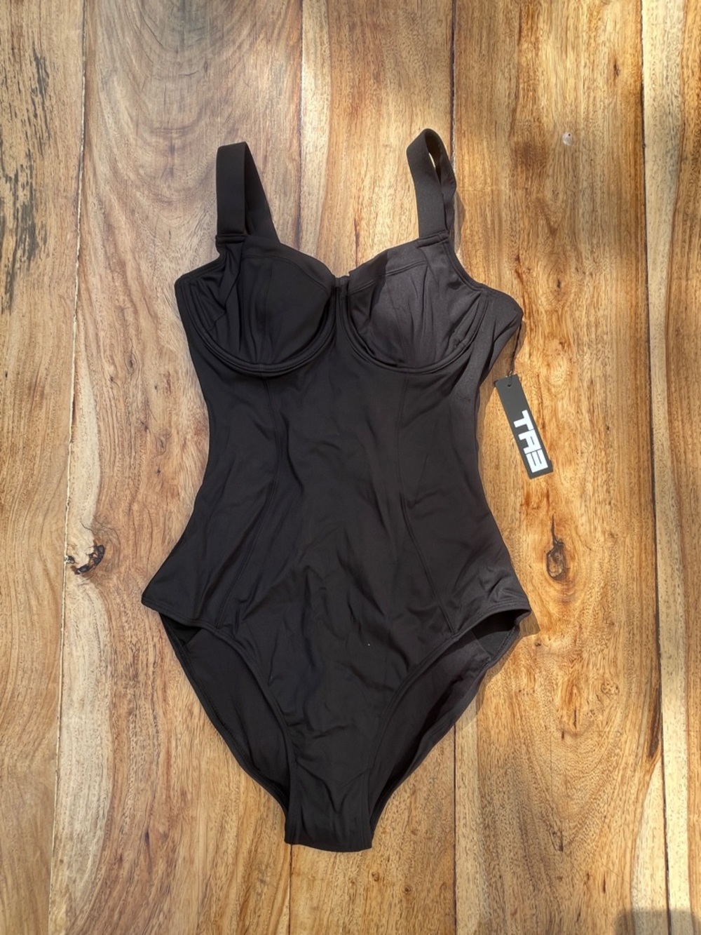 Ta3 Lifty Swimsuit in Black, Size L, Reg/Long, Cup Size D/DD, NWT